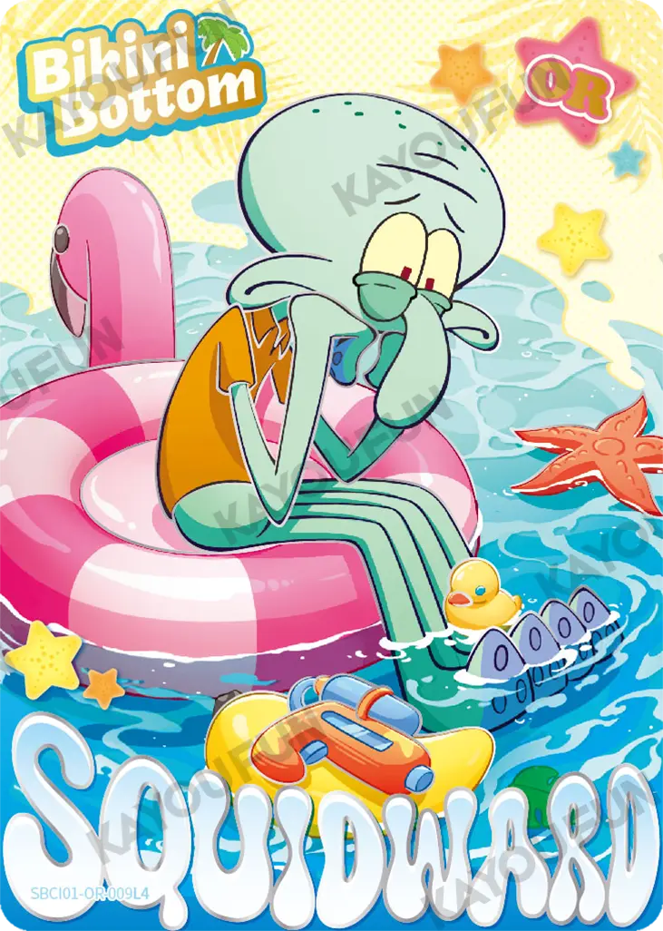 Kartu Kayou SpongeBob SquarePants - Squidward (OR)