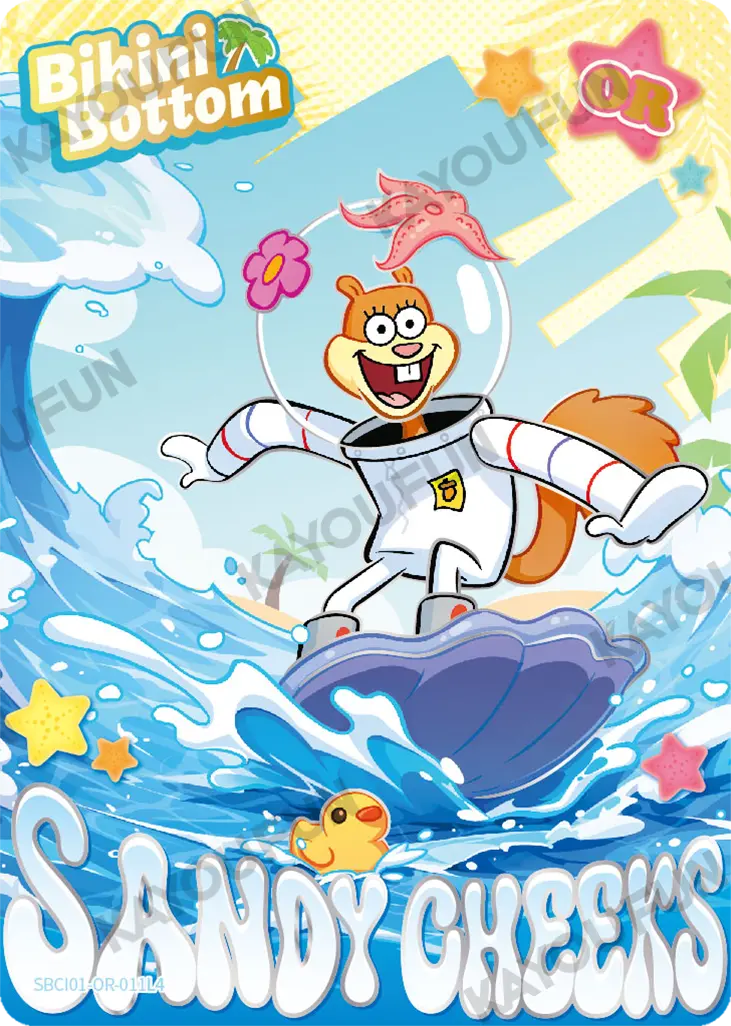 Kartu Kayou SpongeBob SquarePants - Sandy Cheeks (OR)