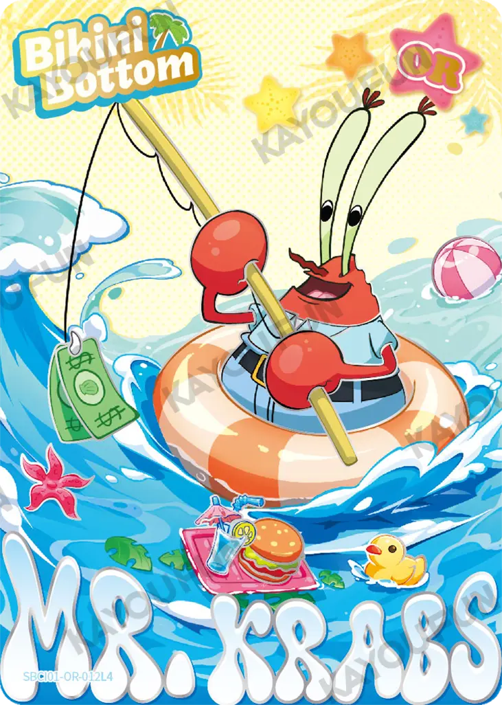 Kartu Kayou SpongeBob SquarePants - Mr. Krabs (OR)