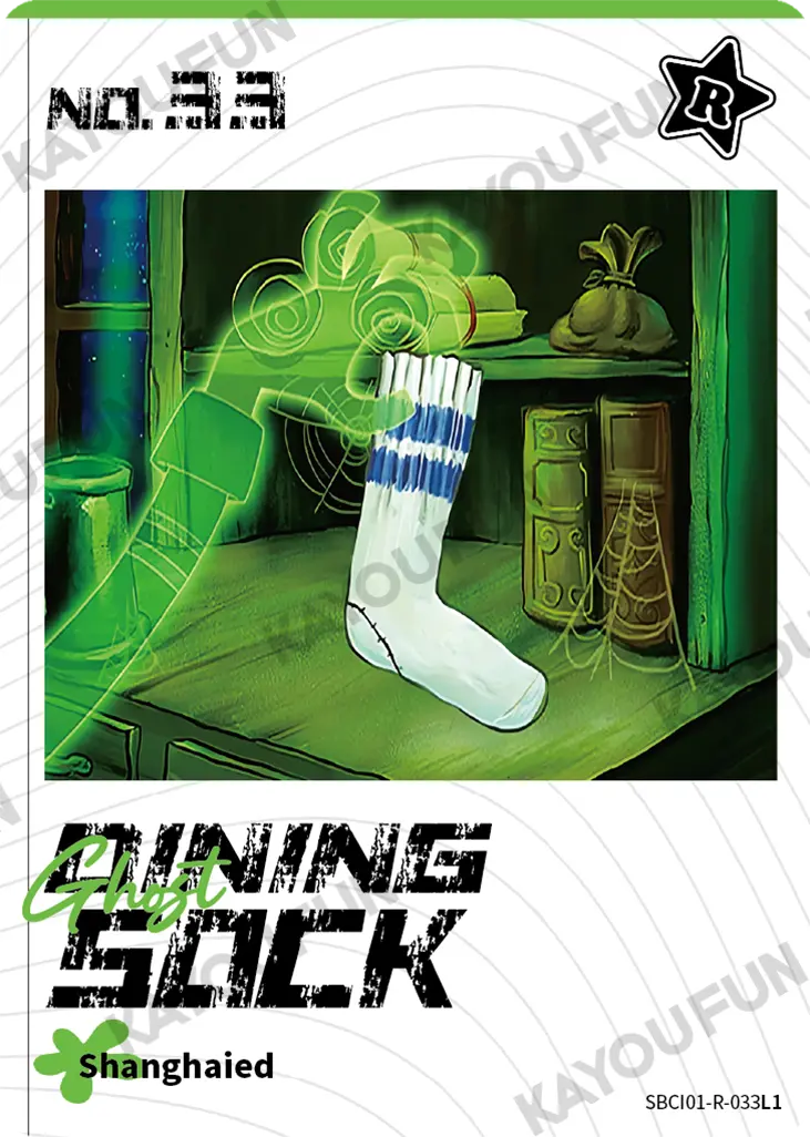 Kartu Kayou SpongeBob SquarePants - Ghost Dining Sock (R)