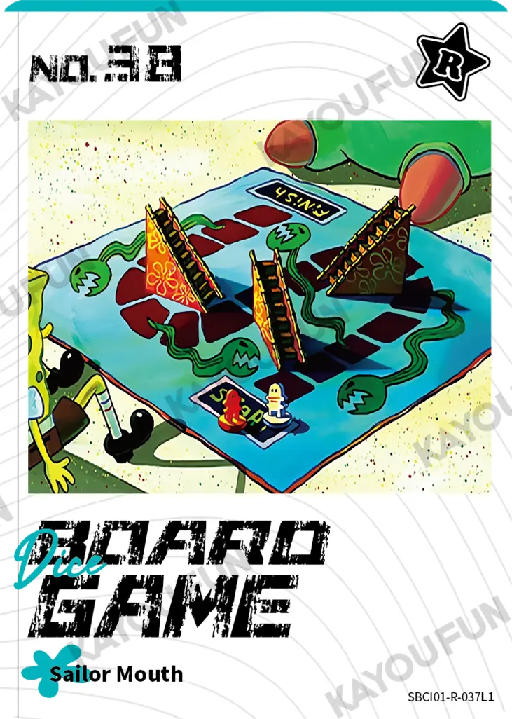 Kartu Kayou SpongeBob SquarePants - Dice Board Game (R)