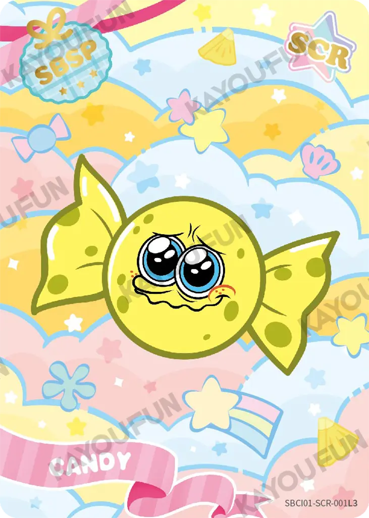 Kartu Kayou SpongeBob SquarePants - Candy (SCR)