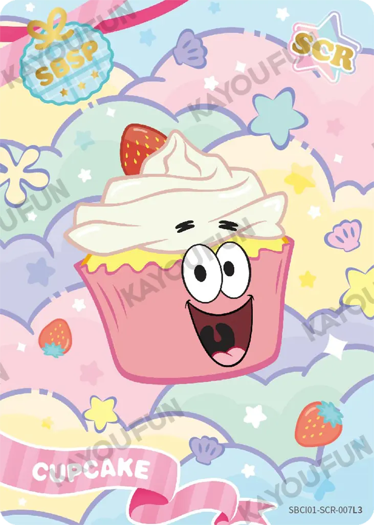 Kartu Kayou SpongeBob SquarePants - Cupcake (SCR)