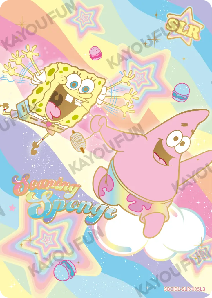 Kartu Kayou SpongeBob SquarePants - Scaning Sponge (SLR)