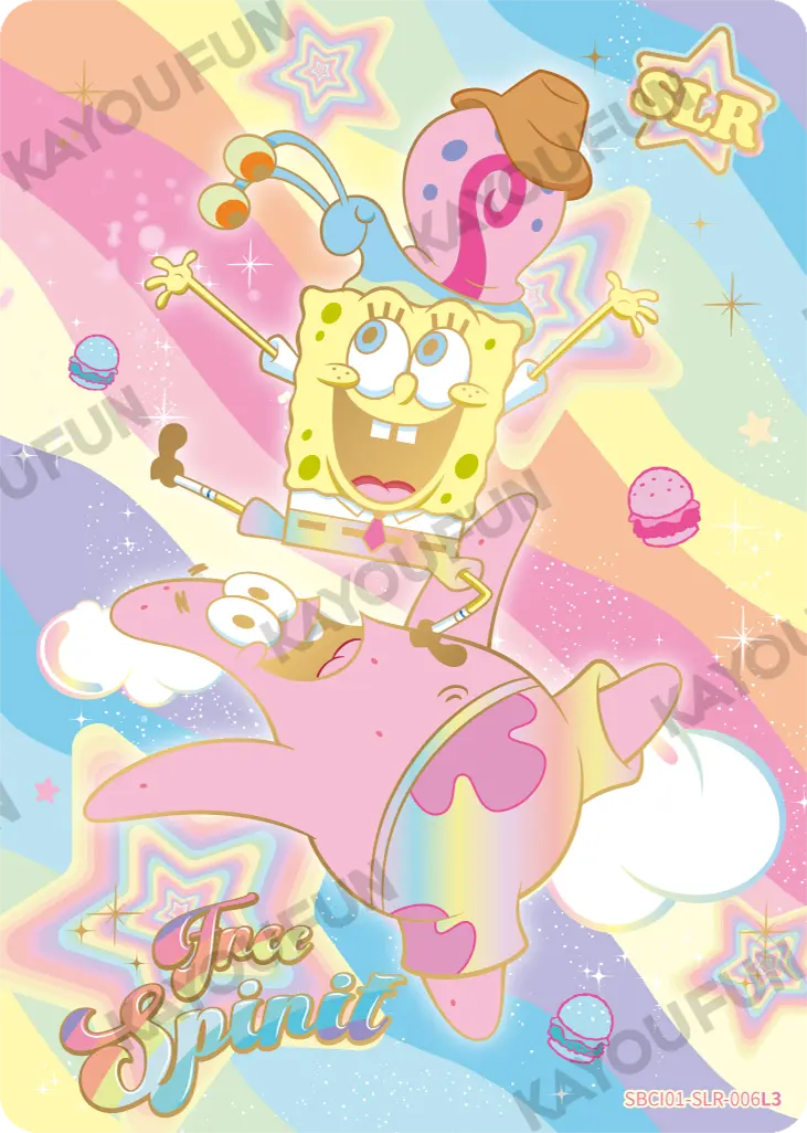 Kartu Kayou SpongeBob SquarePants - Free Spirit (SLR)