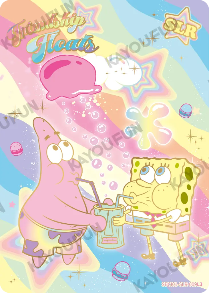 Kartu Kayou SpongeBob SquarePants - Friendship Floats (SLR)