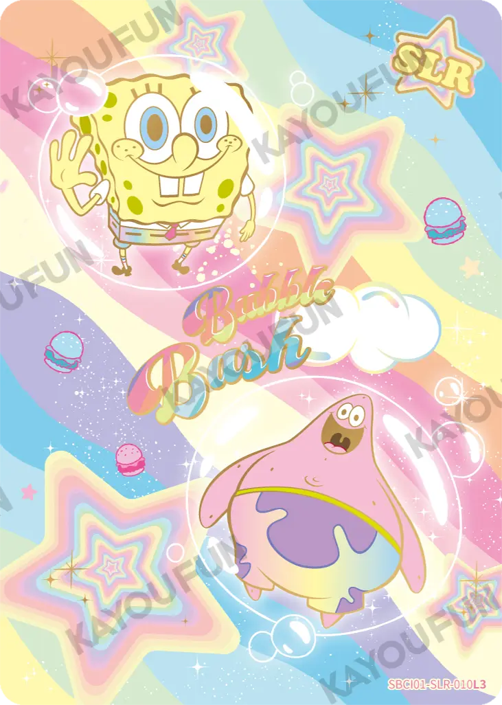 Kartu Kayou SpongeBob SquarePants - Bubble Bash (SLR)
