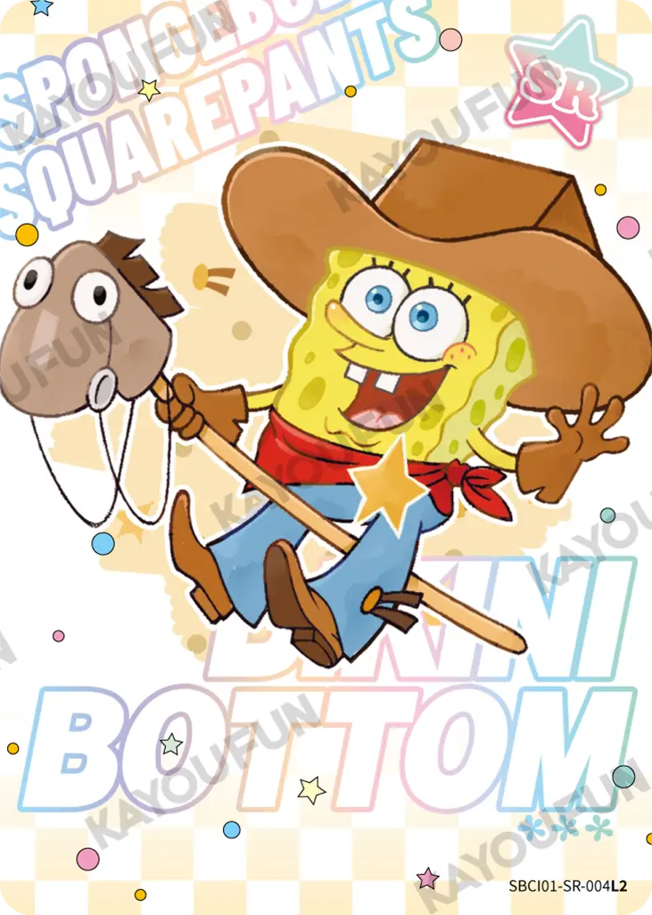 Kartu Kayou SpongeBob SquarePants - Spongebob SquarePants (SR)