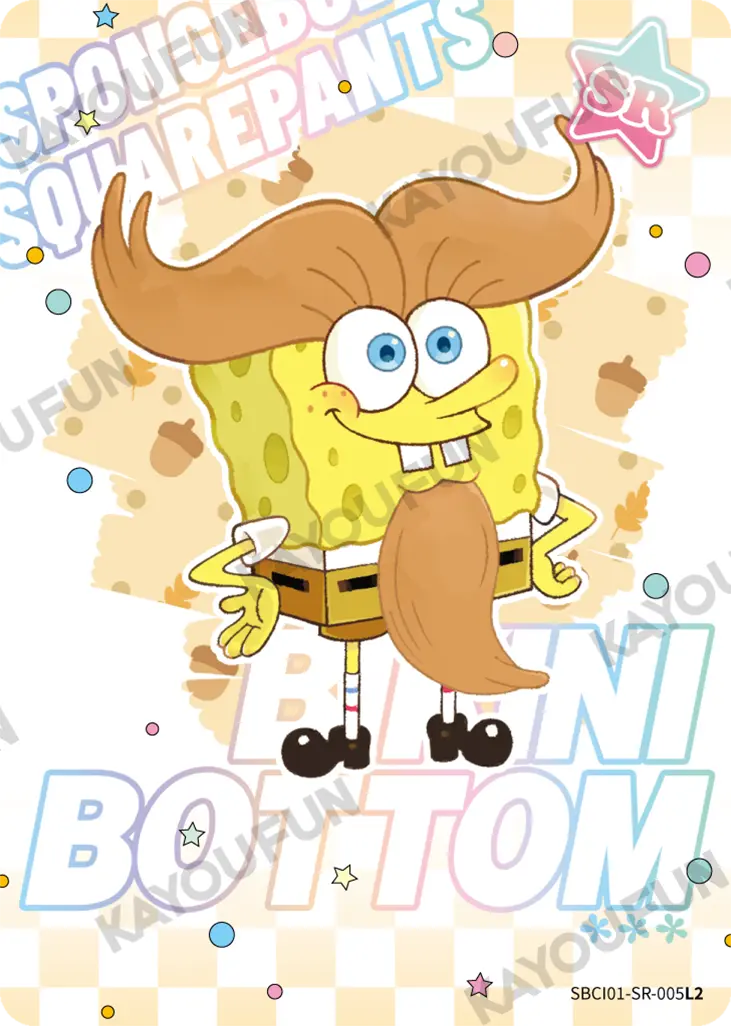 Kartu Kayou SpongeBob SquarePants - Spongebob SquarePants (SR)