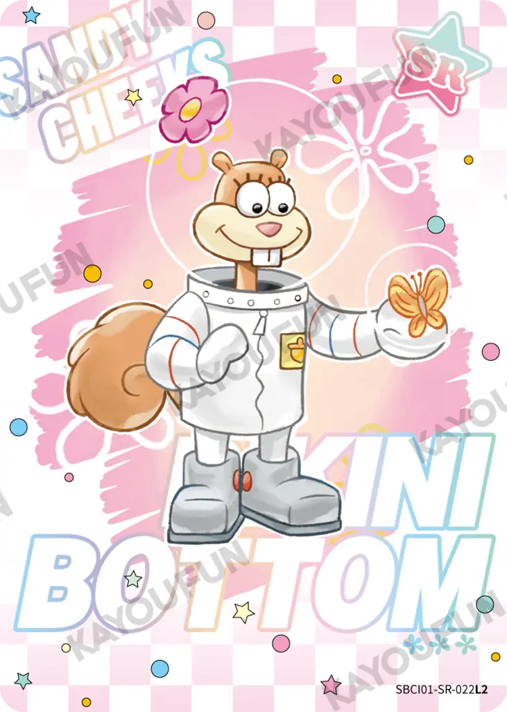 Kartu Kayou SpongeBob SquarePants - Sandy Cheeks (SR)