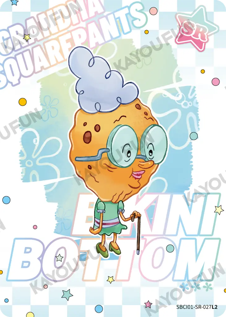 Kartu Kayou SpongeBob SquarePants - Grandma SquarePants (SR)