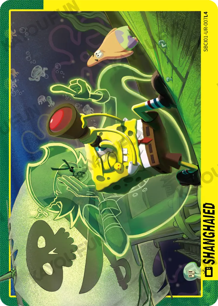 Kartu Kayou SpongeBob SquarePants - Shanghaied (UR)