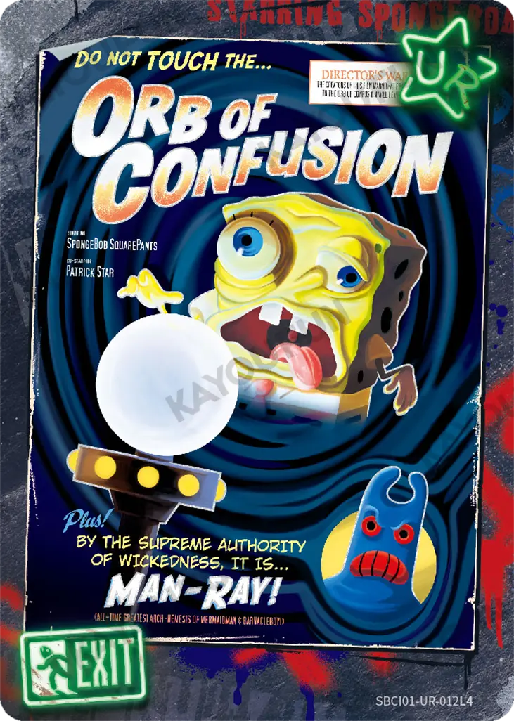 Kartu Kayou SpongeBob SquarePants - Do Not Touch The... ORB Of Confusion (UR)