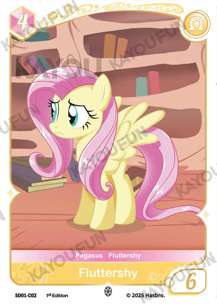 Kartu Kayou My Little Pony TCG - Fluttershy (C)