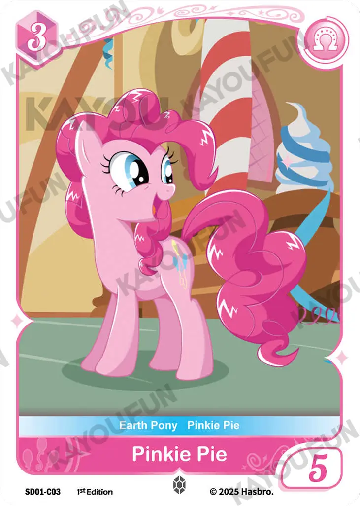 Kartu Kayou My Little Pony TCG - Pinkie Pie (C)