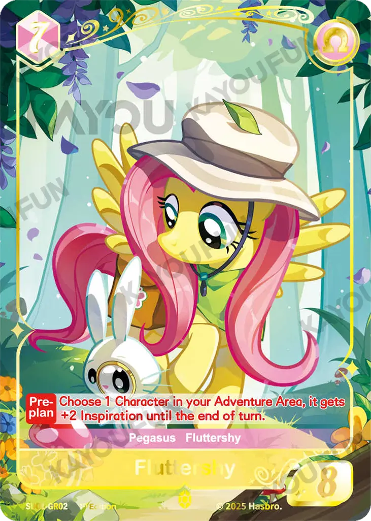 Kartu Kayou My Little Pony TCG - Fluttershy (GR)