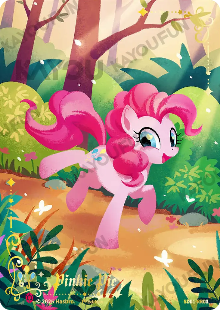 Kartu Kayou My Little Pony TCG - Pinkie Pie (RR)