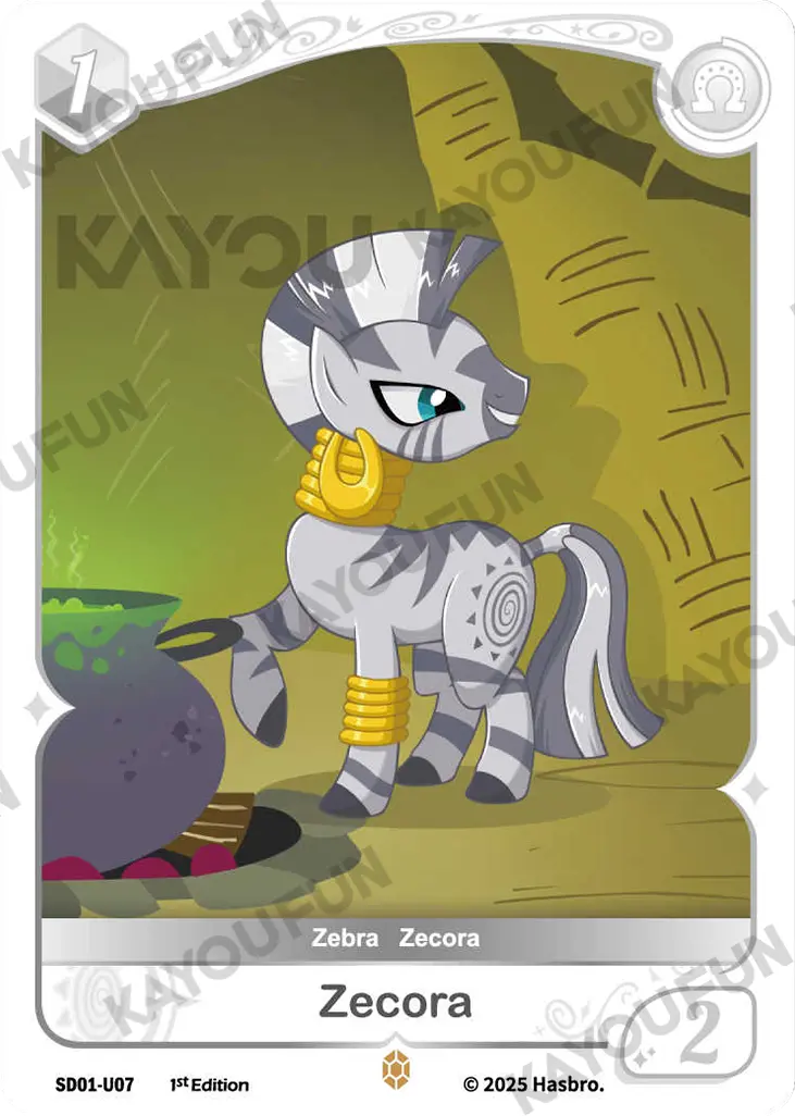 Kartu Kayou My Little Pony TCG - Zecora (U)