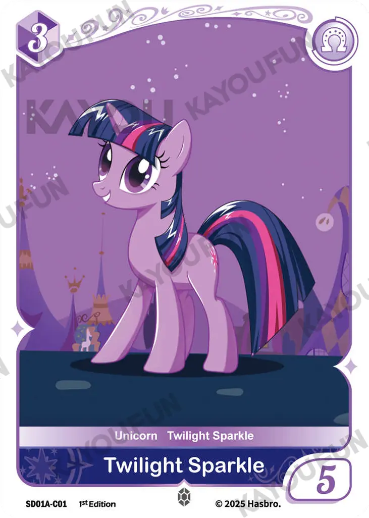 Kartu Kayou My Little Pony TCG - Twilight Sparkle (C)