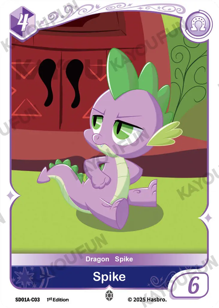 Kartu Kayou My Little Pony TCG - Spike (C)