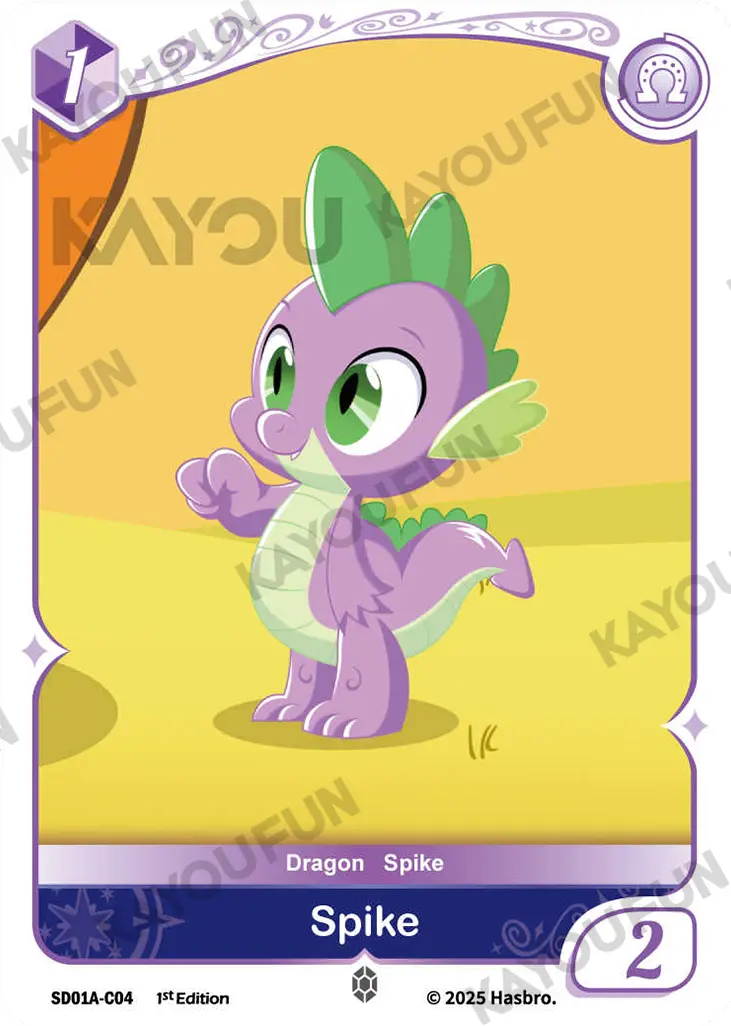 Kartu Kayou My Little Pony TCG - Spike (C)