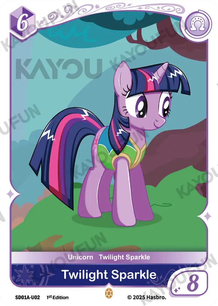 Kartu Kayou My Little Pony TCG - Twilight Sparkle (U)