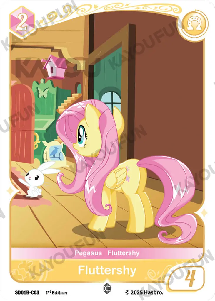 Kartu Kayou My Little Pony TCG - Fluttershy (C)