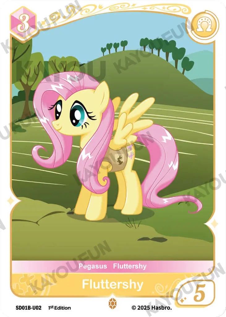 Kartu Kayou My Little Pony TCG - Fluttershy (U)
