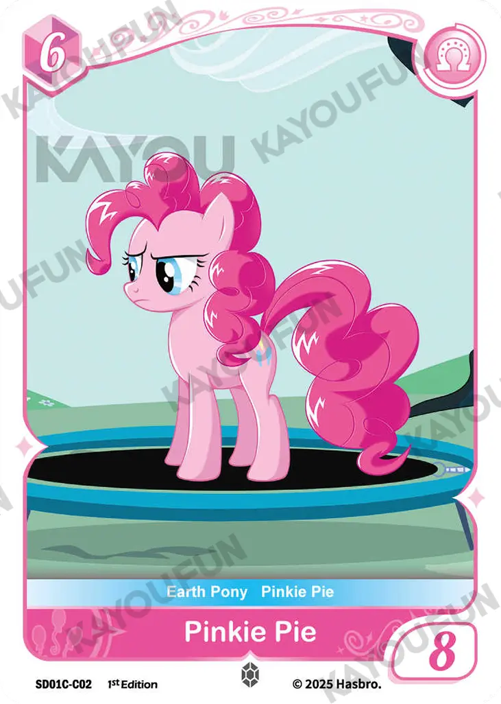 Kartu Kayou My Little Pony TCG - Pinkie Pie (C)