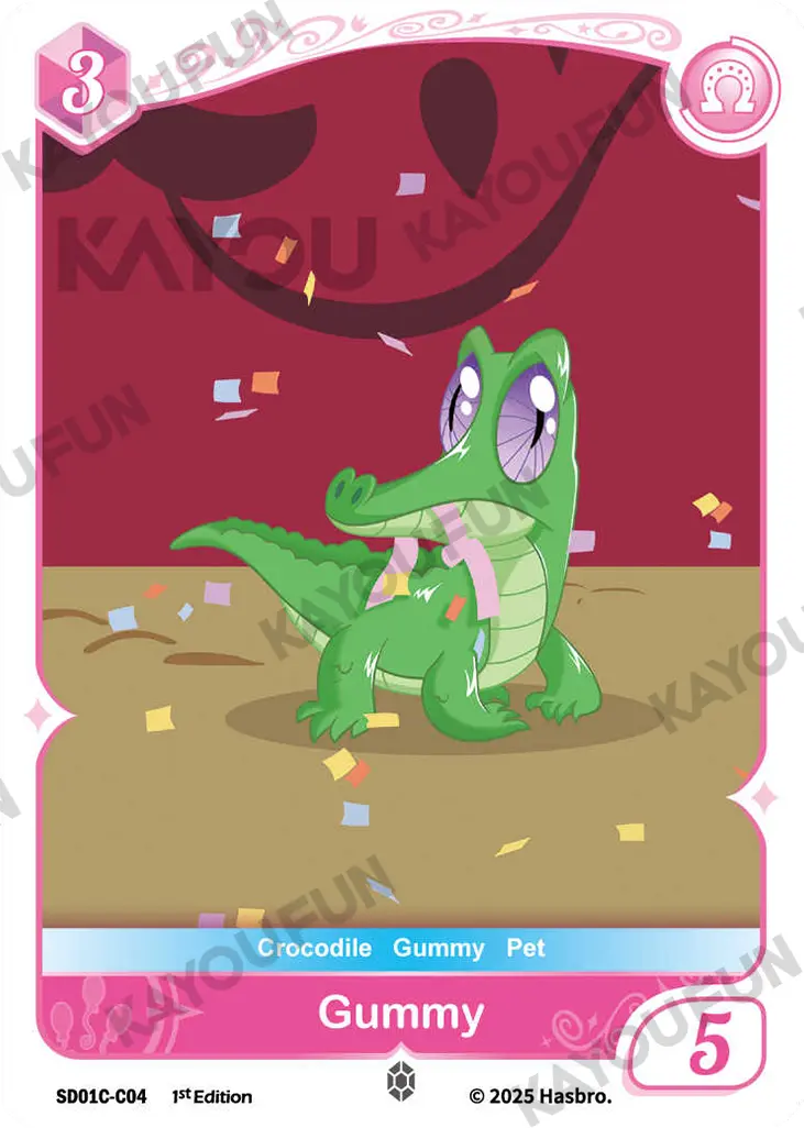 Kartu Kayou My Little Pony TCG - Gummy (C)