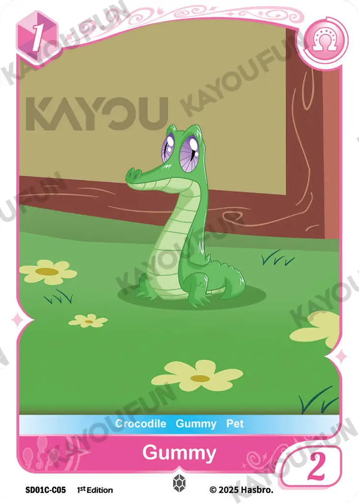 Kartu Kayou My Little Pony TCG - Gummy (C)