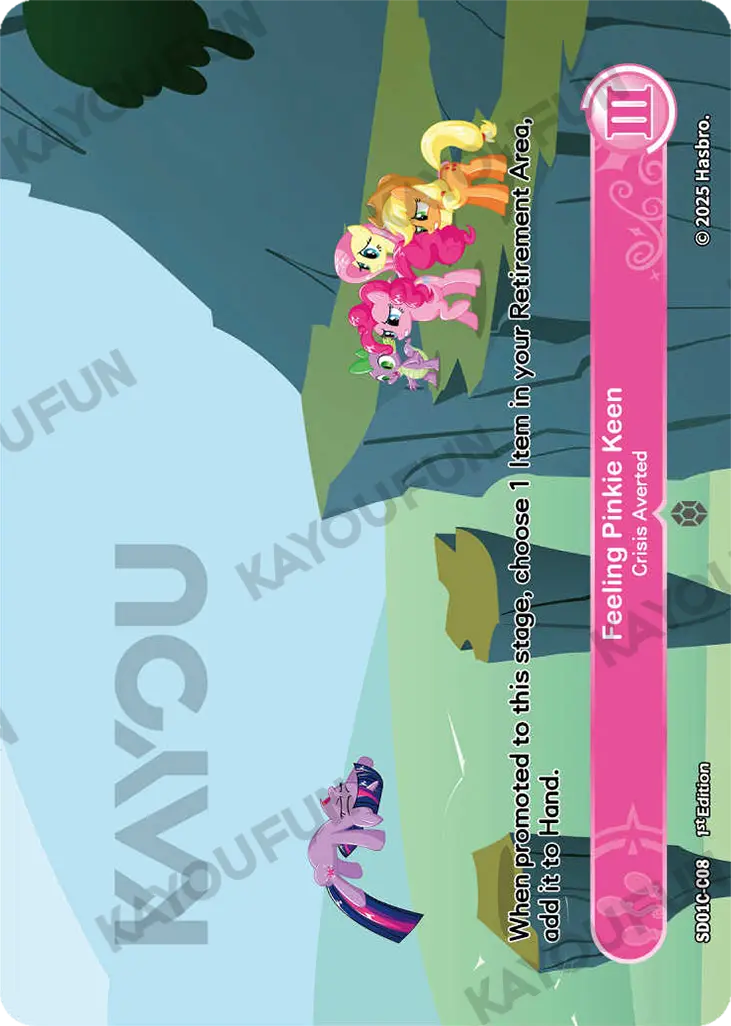 Kartu Kayou My Little Pony TCG - Feeling Pinkie Keen - Crisis Ceased (C)