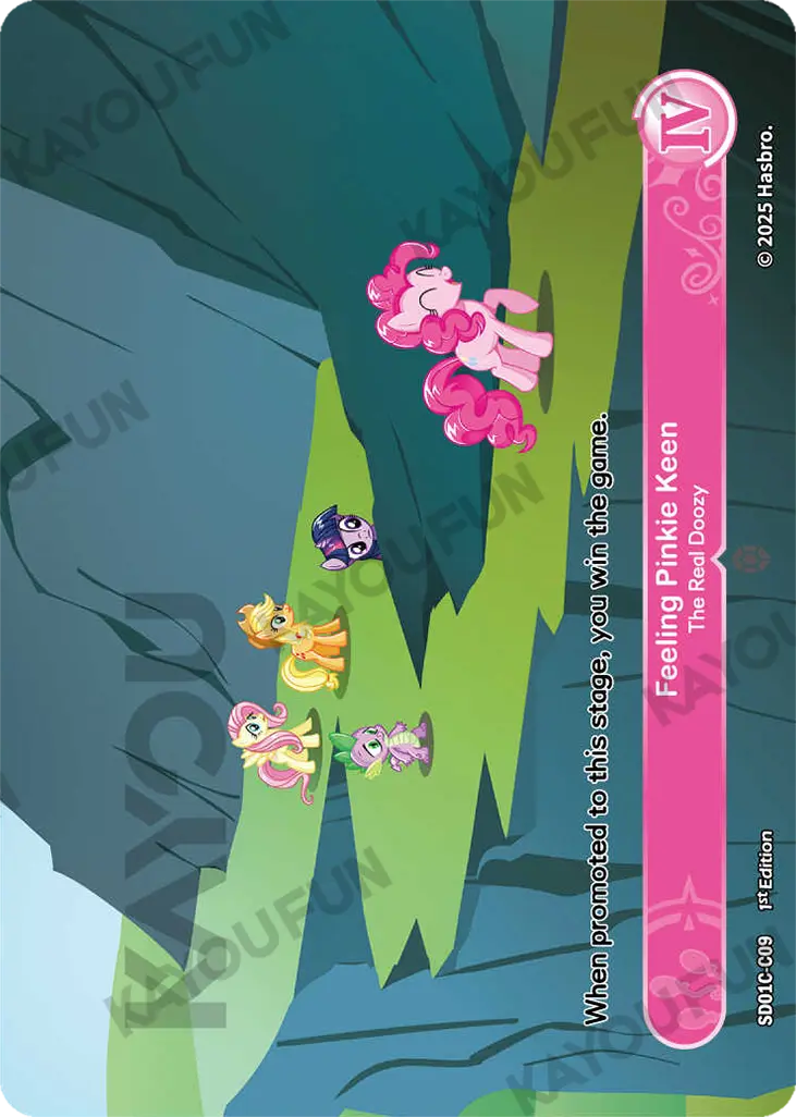 Kartu Kayou My Little Pony TCG - Feeling Pinkie Keen - The Real Doozy (C)