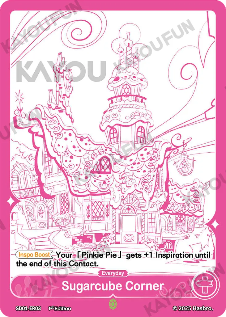 Kartu Kayou My Little Pony TCG - Sugarcube Corner (ER)