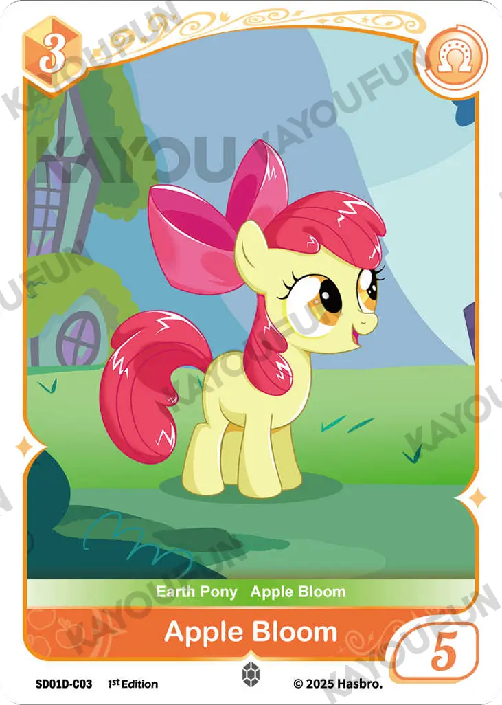 Kartu Kayou My Little Pony TCG - Apple Bloom (C)