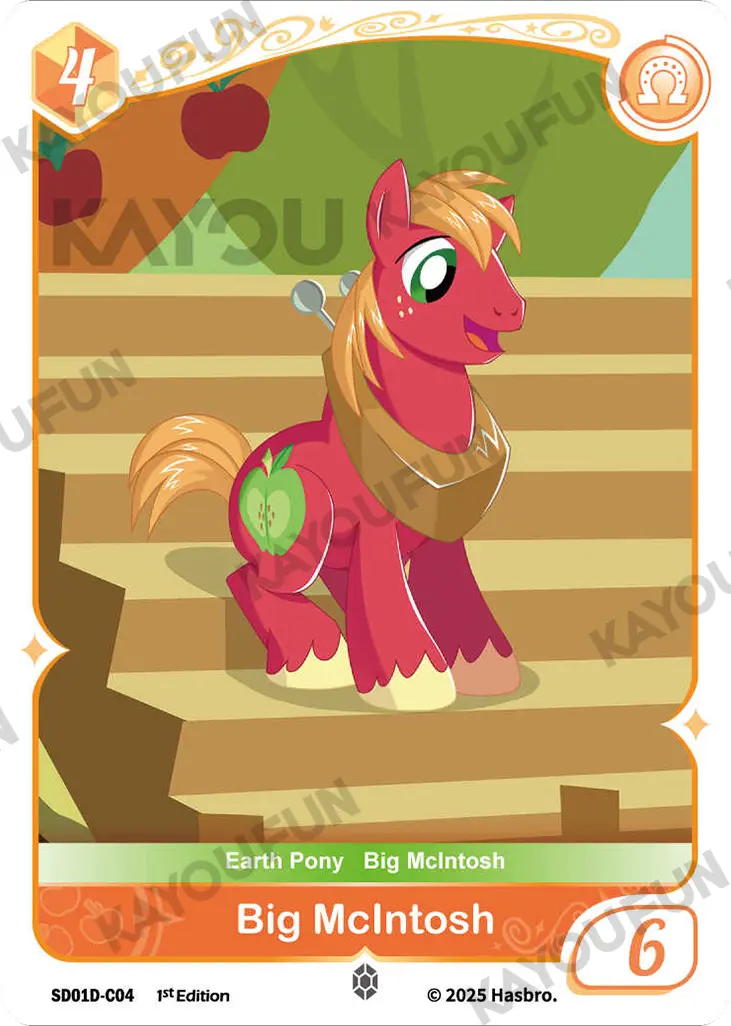 Kartu Kayou My Little Pony TCG - Big McIntosh (C)