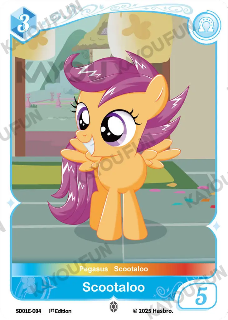 Kartu Kayou My Little Pony TCG - Scootaloo (C)