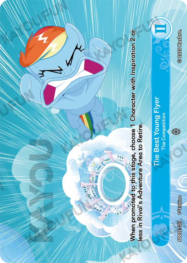 Kartu Kayou My Little Pony TCG - The Best Young Flyer - The Competition (C)