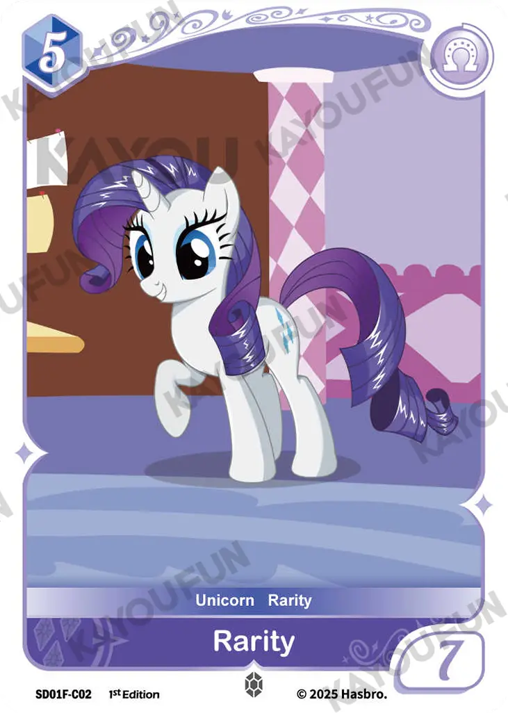 Kartu Kayou My Little Pony TCG - Rarity (C)
