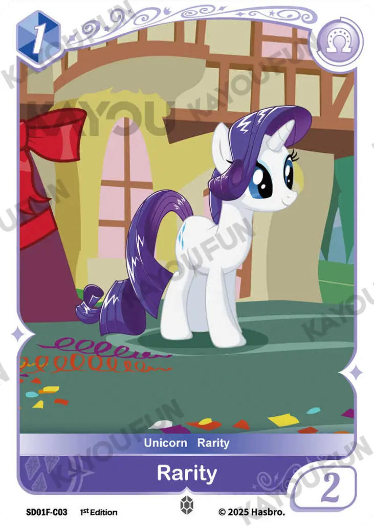 Kartu Kayou My Little Pony TCG - Rarity (C)