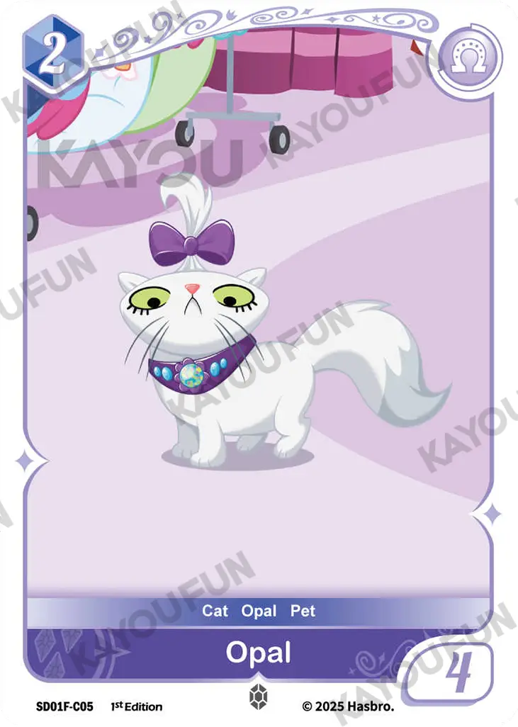 Kartu Kayou My Little Pony TCG - Opal (C)