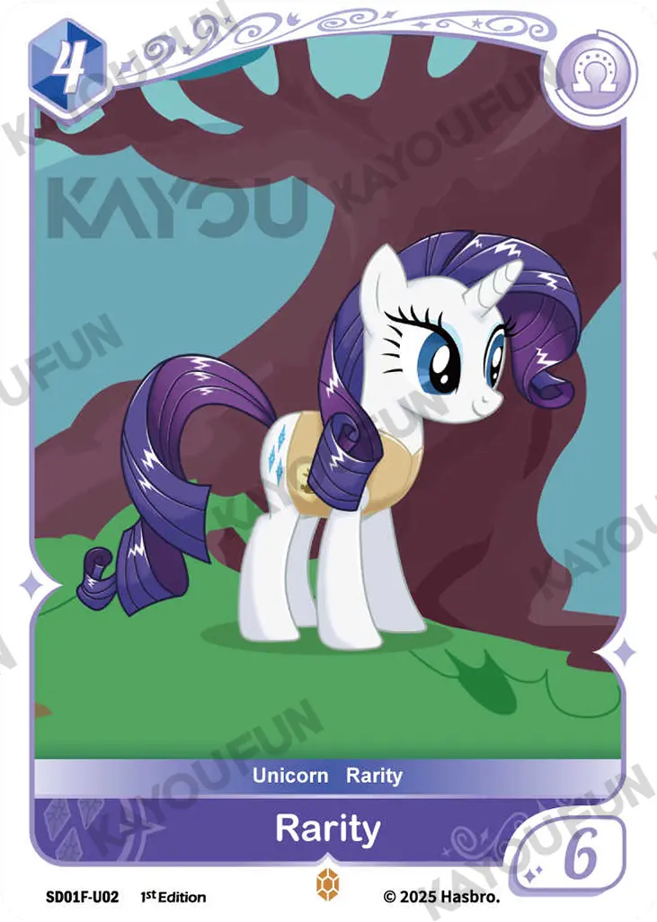 Kartu Kayou My Little Pony TCG - Rarity (U)
