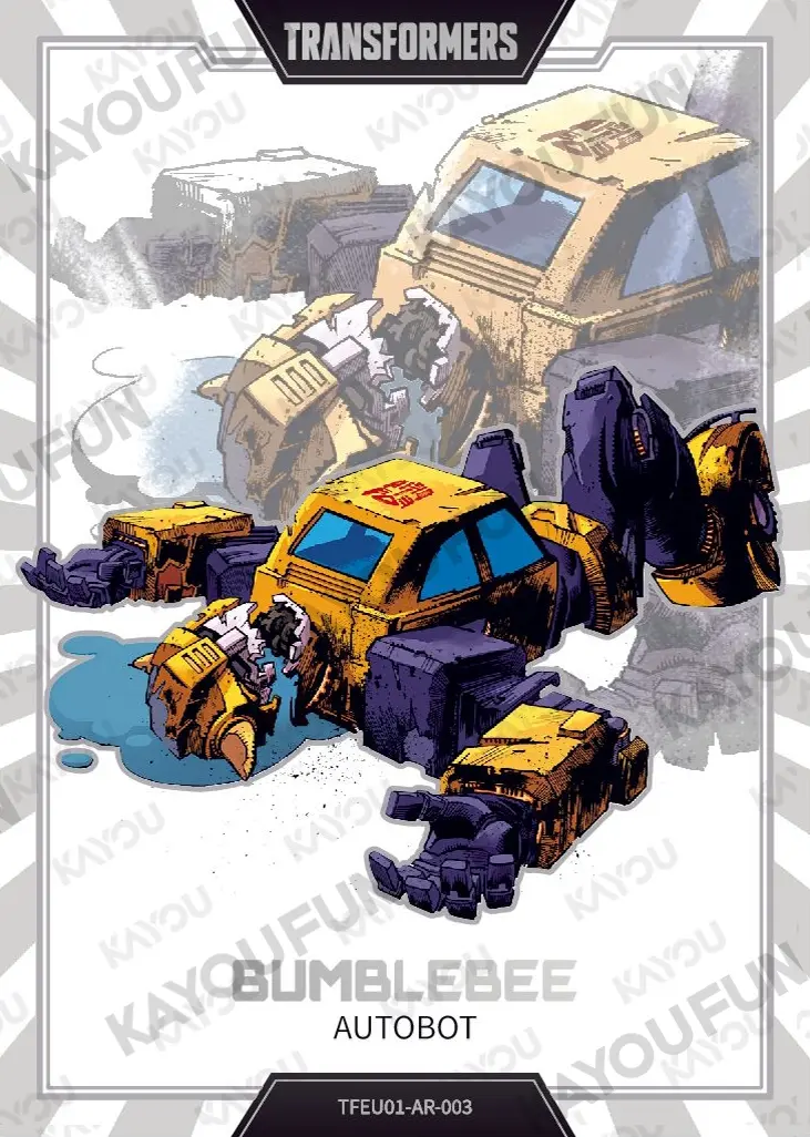 Kartu Kayou Transformers - Bumblebee (AR)