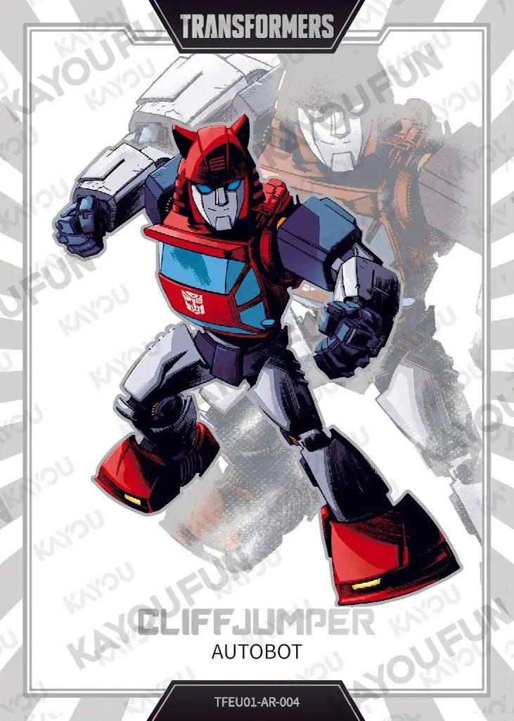 Kartu Kayou Transformers - Cliffjumper (AR)
