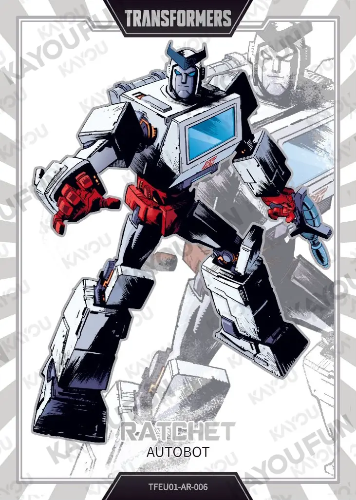 Kartu Kayou Transformers - Ratchet (AR)