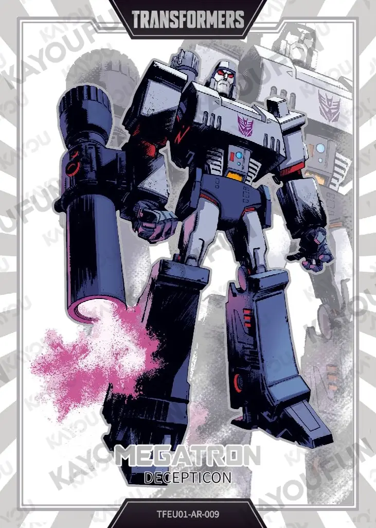 Kartu Kayou Transformers - Megatron (AR)