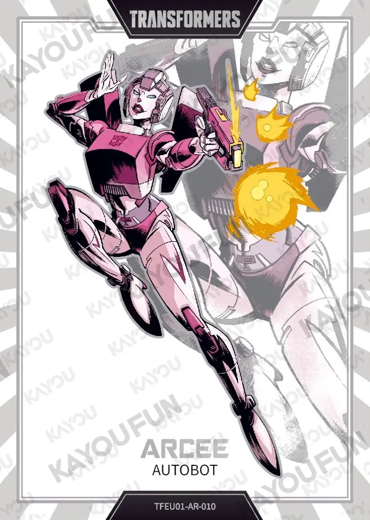 Kartu Kayou Transformers - Arcee (AR)