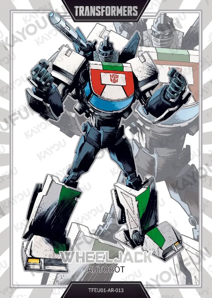 Kartu Kayou Transformers - Wheeljack (AR)
