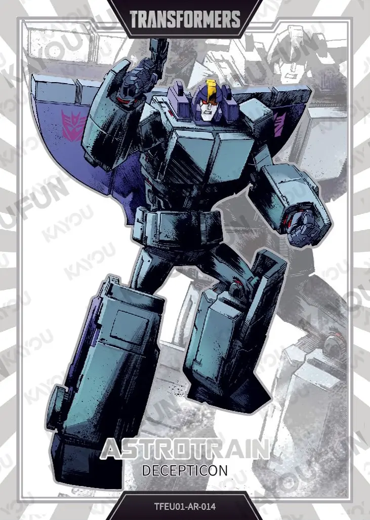 Kartu Kayou Transformers - Astrotrain (AR)