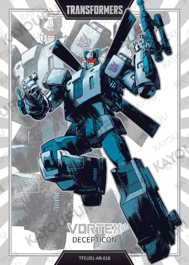 Kartu Kayou Transformers - Vortex (AR)